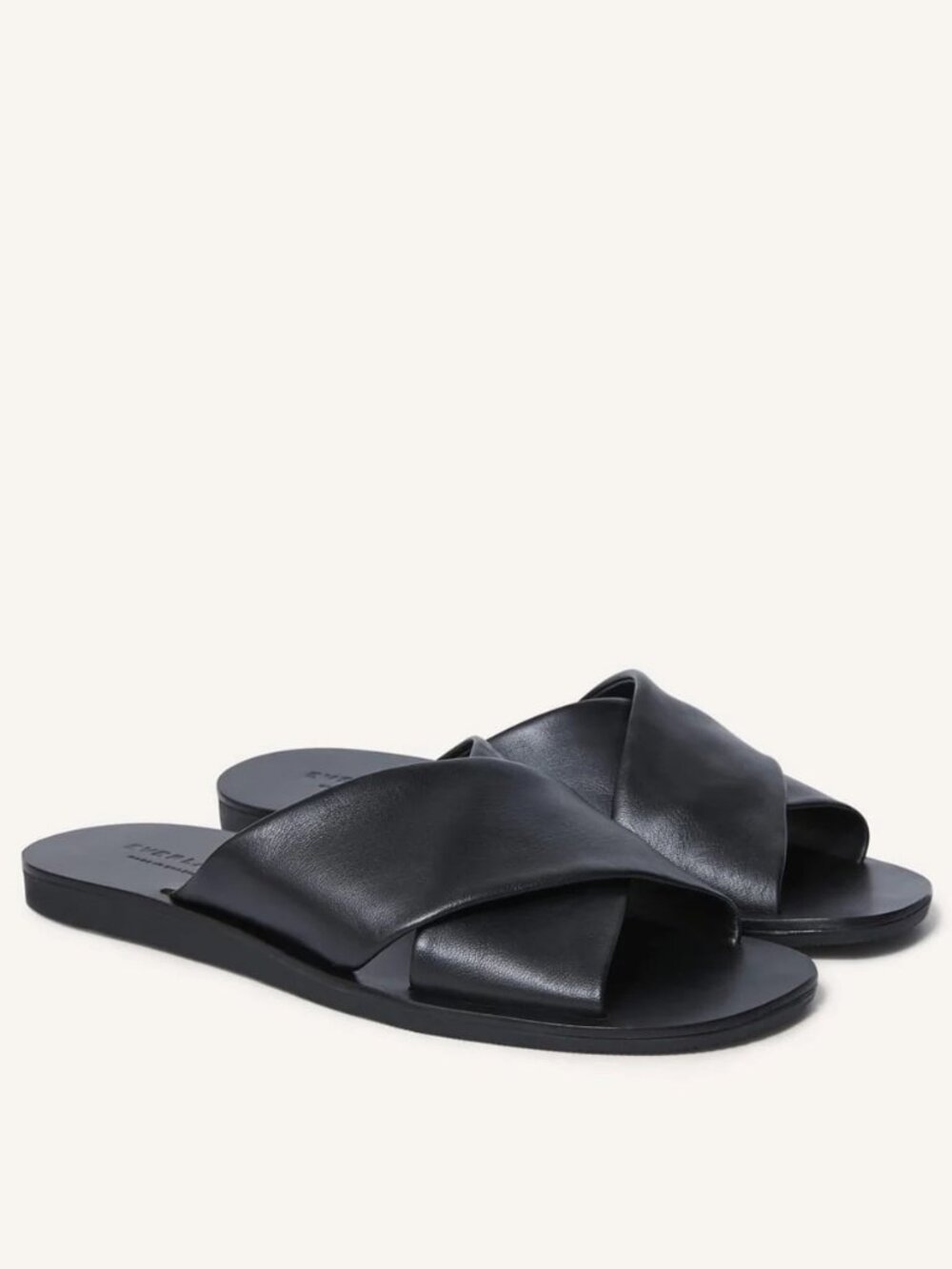 Brand new Everlane Day Crossover Sandal Black size 6.5